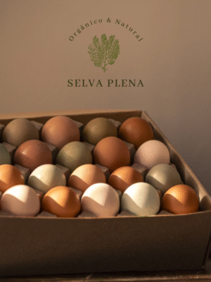 Huevos agroecológicos maple