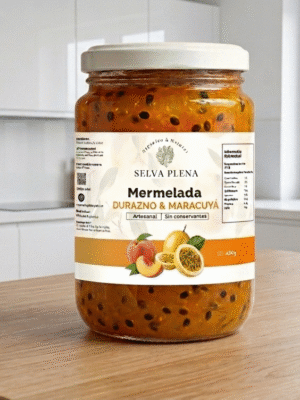 Mermelada de Durazno y maracuyá