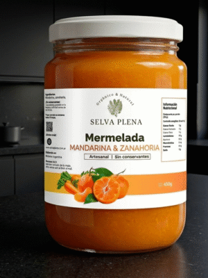 Mermelada de Mandarina y zanahoria